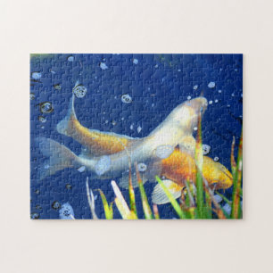 koi Schwimmenpuzzlespiel Puzzle