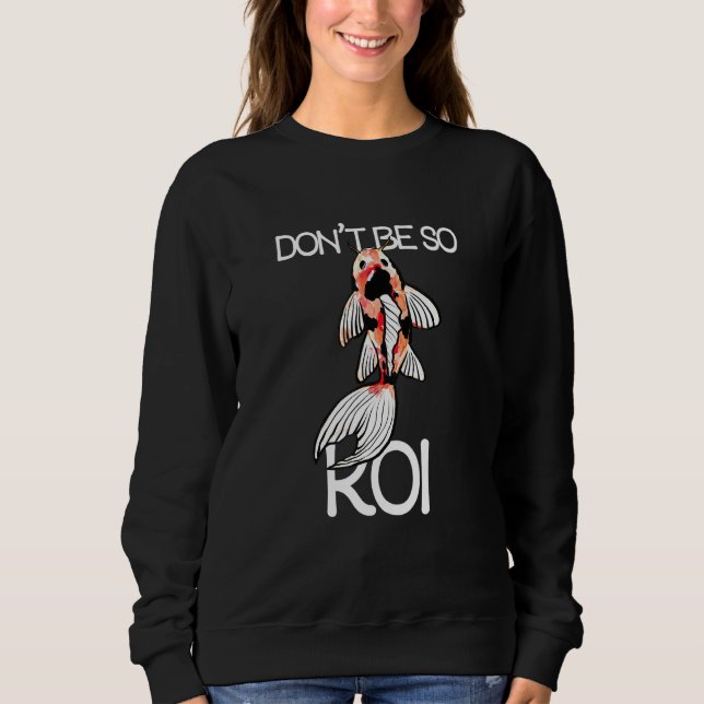 Koi Sweatshirt (Vorderseite)