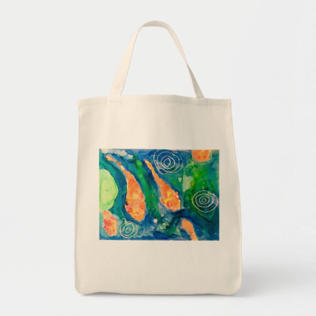 Koi-Teich Tragetasche (Vorne)