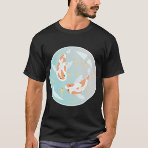 Koi und Tilapia in einer Blase T-Shirt