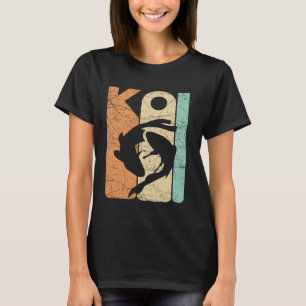 Koi Vintage Japanischer Koi Karpfen Fisch Retro Ni T-Shirt