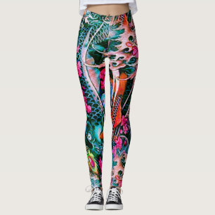 Koi Wasserfall Leggings