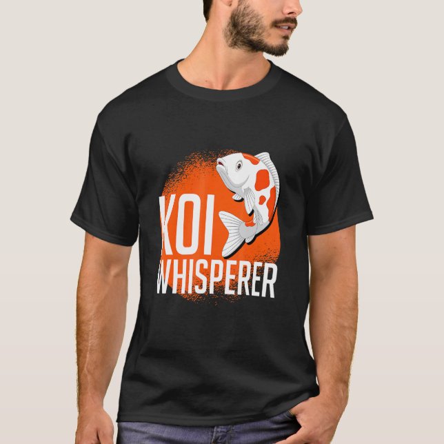 Koi-Whisperer-Fischteich 2 T-Shirt (Vorderseite)