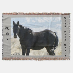 Koi Wurfs-Wolldecke Decke