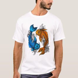 Koi Ying Yang Original Artwork T-Shirt