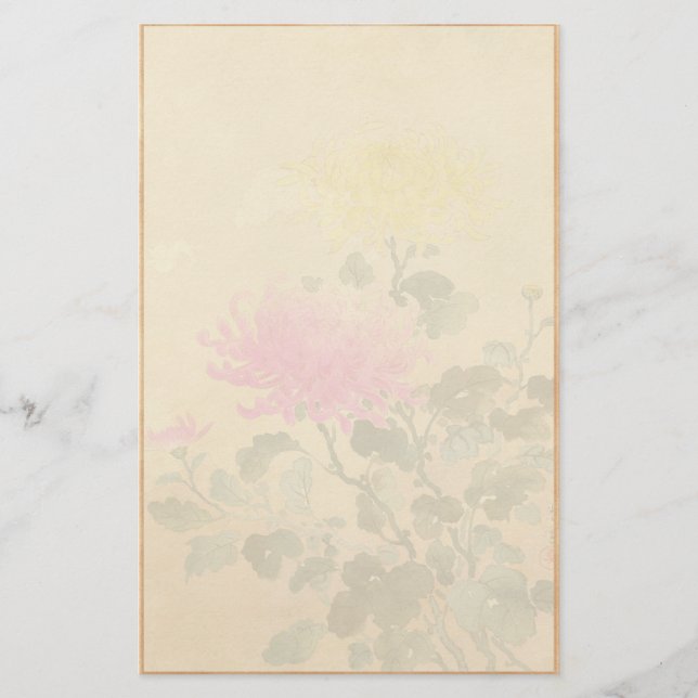 Koitsu Tsuchiya japanische Blumenkunst Briefpapier
