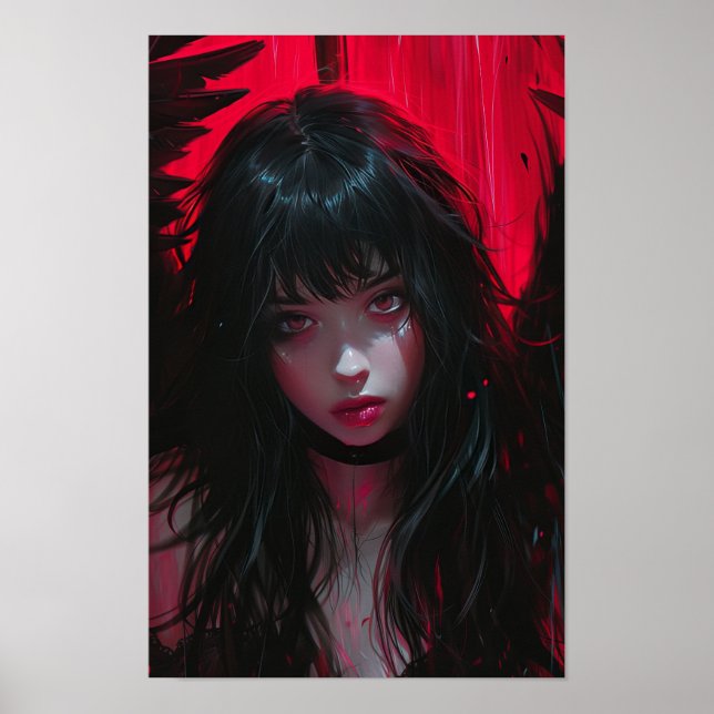 Kojairo Gothic Manga Anime Girl Poster (Vorne)