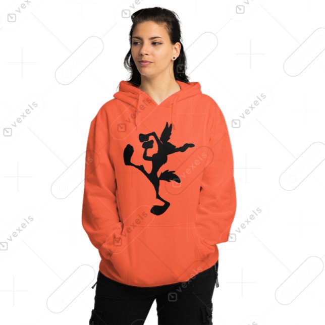 Kojote in Bewegung Hoodie (Von Creator hochgeladen)