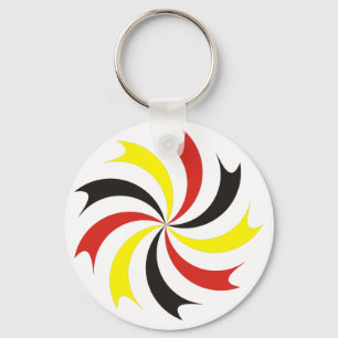 Kokarde cockade Deutschland Deutschland Schlüsselanhänger