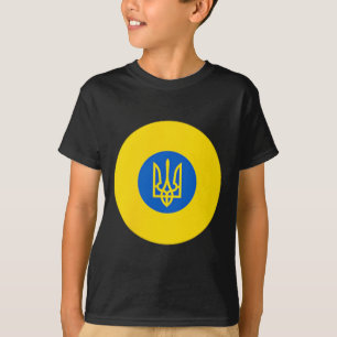 Kokarde der ukrainischen Luftwaffe ukrainische Uaf T-Shirt