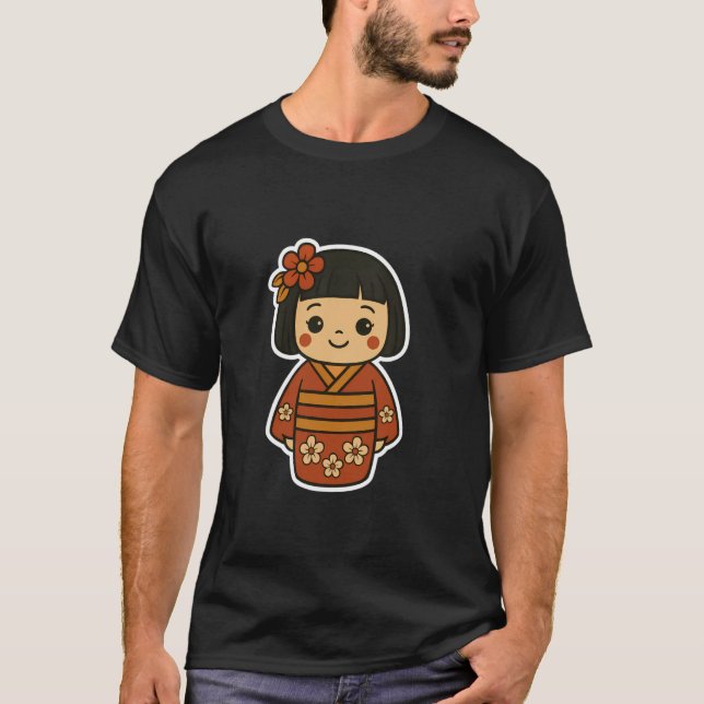 Kokeshi-chan T-Shirt (Vorderseite)
