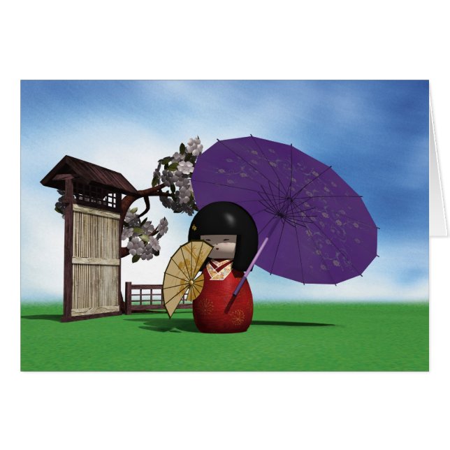 Kokeshi Doll (Vorderseite (Horizontal))