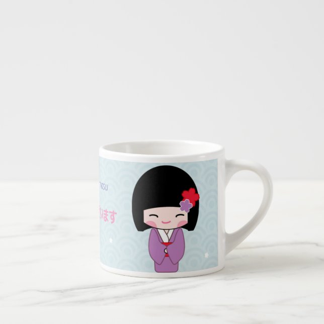 Kokeshi Doll TASSE (Rechts)