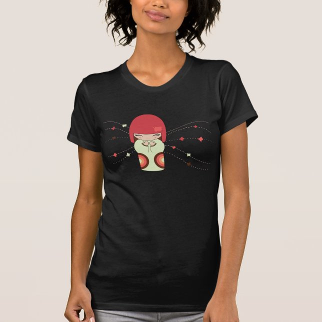 Kokeshi Puppe T-Shirt (Vorderseite)