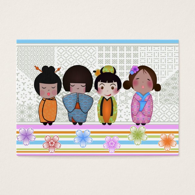 kokeshi Puppen (Vorderseite)
