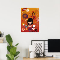 Kokeshi-Puppenwald