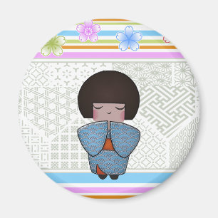Kokeshi seigai magnet