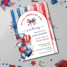 Kokette All American Girl 4. Juli Babyshower