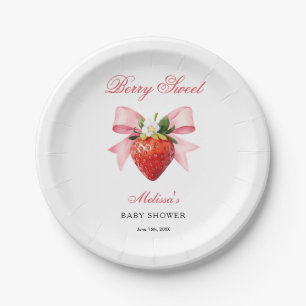 Kokette Berry Sweet Babyparty Pappteller