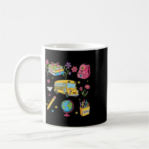 Kokette Blume Erster Tag im Vorschulalter Kinderga Kaffeetasse