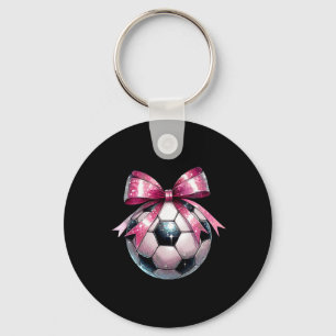Kokette Bogen Fußball Disco Byll Muttertag Rosa Ri Schlüsselanhänger