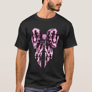 Kokette Bogen Line Dance Line Tanz Tänzer G T-Shirt