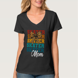 Kokette Bogen Skater-Mutter Süße Skater-Liebhaber T-Shirt