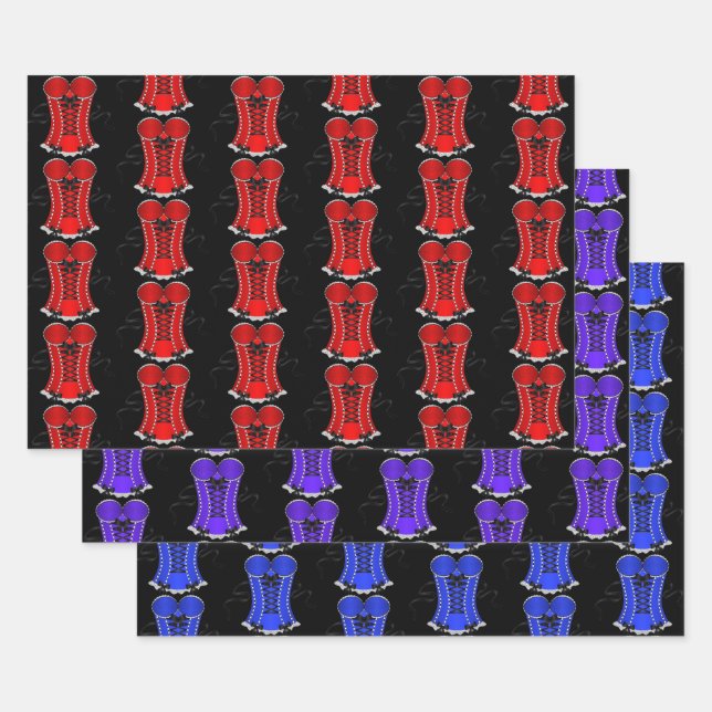 Kokette Corset Collection Geschenkpapier Set (Set)