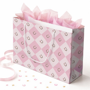 Kokette Cowgirl Glückshufeisen Große Geschenktüte