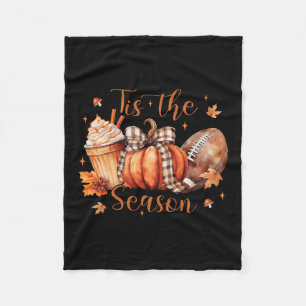 Kokette Die Saison ist Kürbis Thanksgiving Herbst Fleecedecke