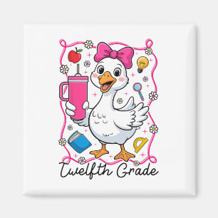 Kokette dumme Gans 12. Klasse Mädchen 1. Tag O Magnet