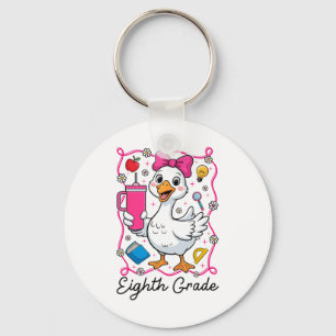 Kokette dumme Gans 8. Klasse Mädchen 1. Tag Schlüsselanhänger
