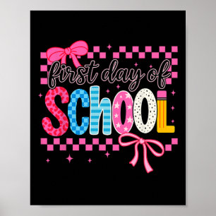 Kokette Einschulung Poster