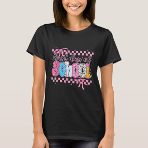 Kokette Einschulung Vorbereiteter Rückkehr zur Sch T-Shirt