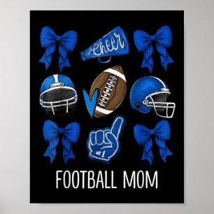 Kokette Football-Mutter am Spieltag Team Sport Che Poster