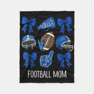 Kokette Football-Mutter am Spieltag Teamsport Chee Fleecedecke