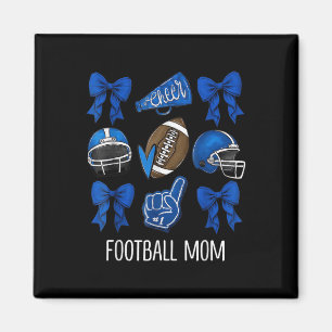 Kokette Game Day Football-Mama Team Sport Cheerlea Magnet