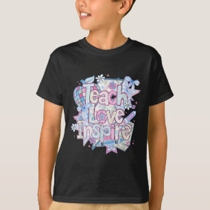 Kokette Lehre Liebe Inspirieren Weiblich Zurück zu T-Shirt