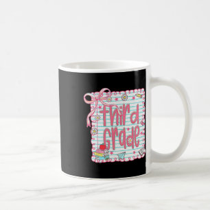 Kokette Mädchenhaft Rosa Schleife Dritte Klasse Le Kaffeetasse