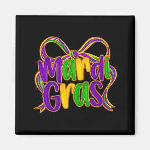 Kokette Mardi Gras 2026 Festival New Orleans Fraue Magnet