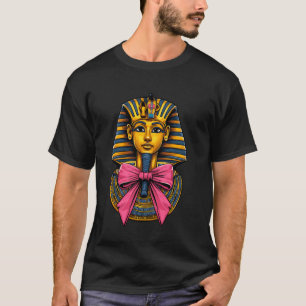 Kokette Schleife Pharao König Tut Mädchen Mutter R T-Shirt