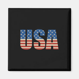 Kokette Schleifen 4. Juli Patriotische Schleifen F Magnet