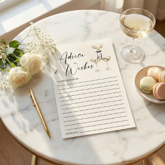 Kokette Schwarze Schleife Junggesellinnen-Abschied Hinweiskarte