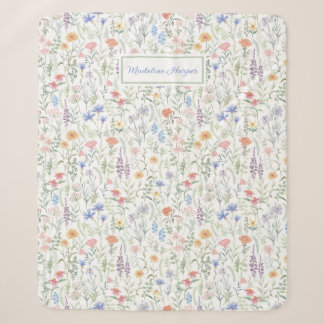 Kokette Wildblumenwiese Personalisiert Sherpadecke