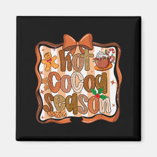 Koketten Bogen Heiße Schokolade Saison Lebkuchen W Magnet