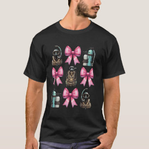 Koketten Bogen Tauchen Mutter Taucher Schnorchel R T-Shirt