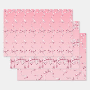 Koketten-Geschenkpapier mit Schleife Geschenkpapier Set