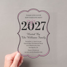 Koketten-Rosa-Schleife Silvesterparty 2027