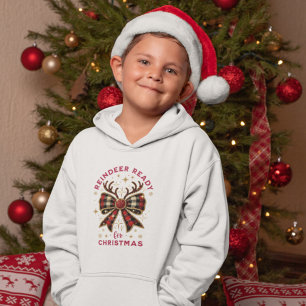 Koketten-Weihnachts-Karostier-Fertig-Bogen Hoodie