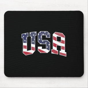 Koketter Bogen 4. Juli USA Amerikanisch Patriotisc Mousepad